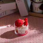 Bougie fraisier gourmand