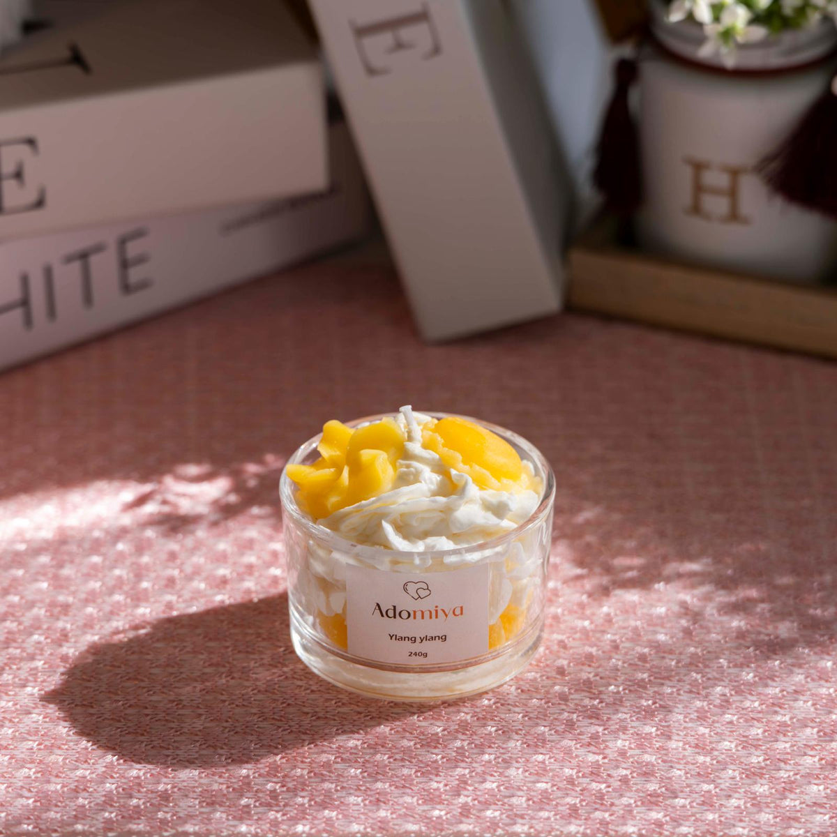 Bougie ylang ylang gourmande