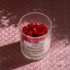 Bougie fleurie poire anglaise et freesia