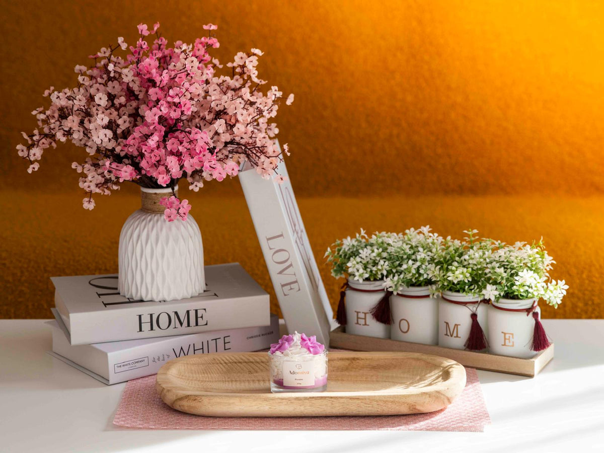 Bougie pivoine gourmande