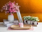 Bougie latte fraise